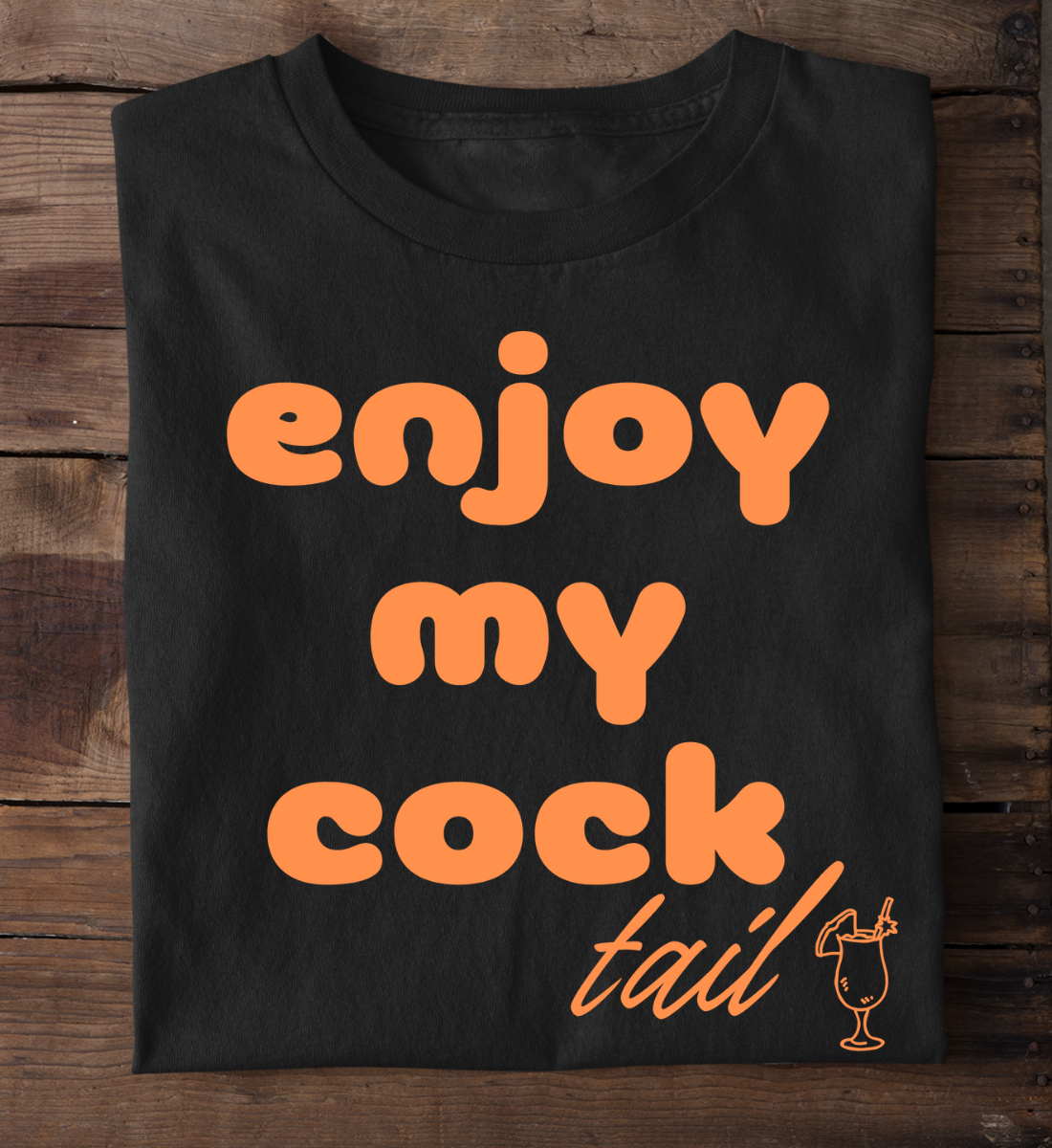 ENJOY MY C**K - Men's Premium Organic Shirt