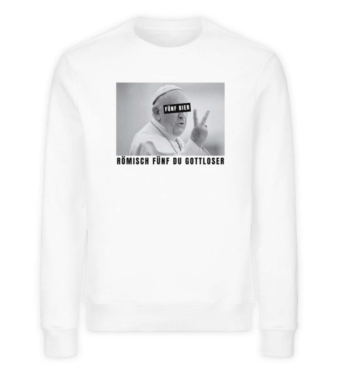 FIVE BEERS (VERSION 2) - Unisex Premium Organic Sweatshirt