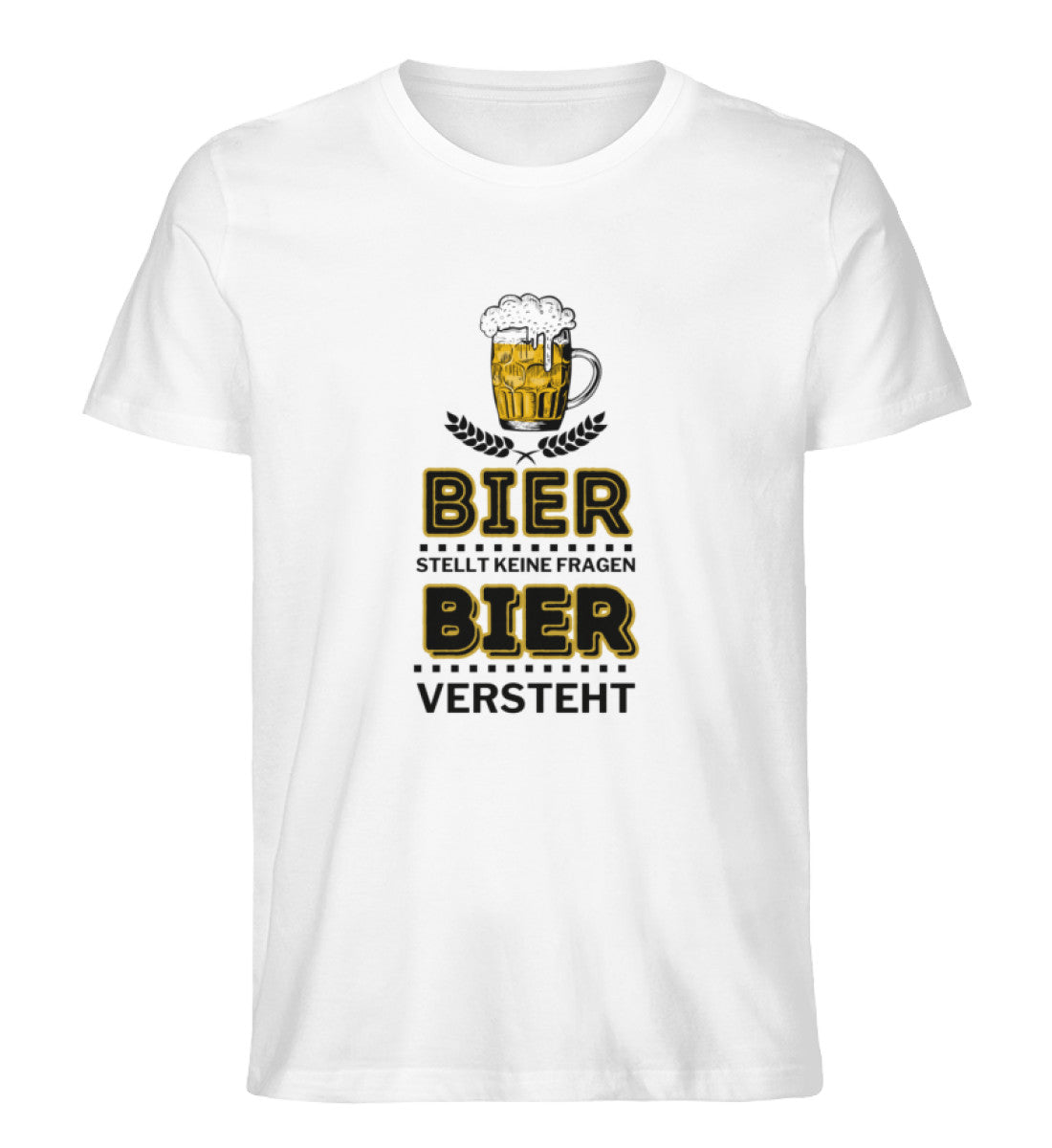 BIER VERSTEHT - Herren Premium Organic Shirt