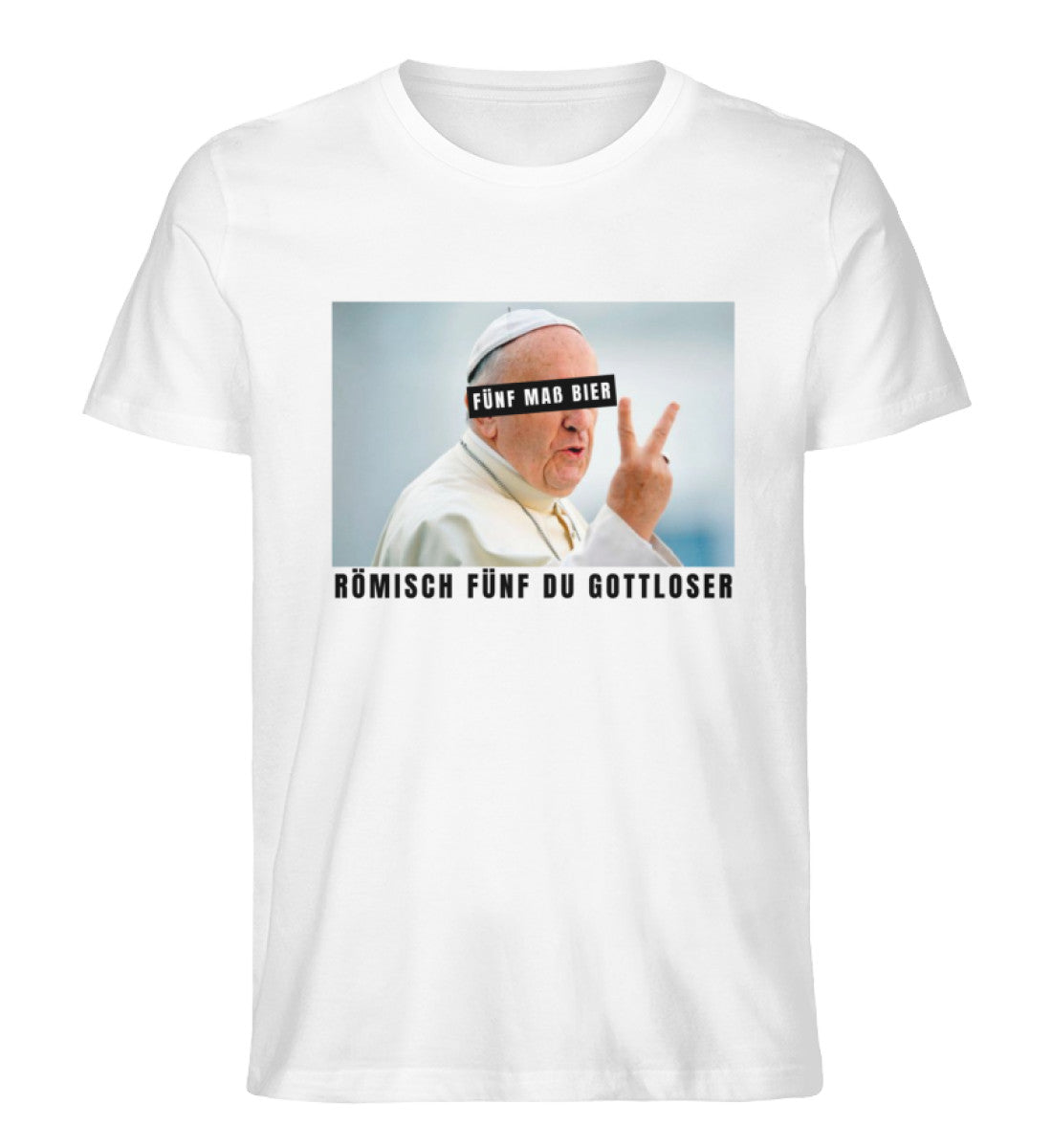 FÜNF MAß BIER - Premium Organic T-Shirt unisex