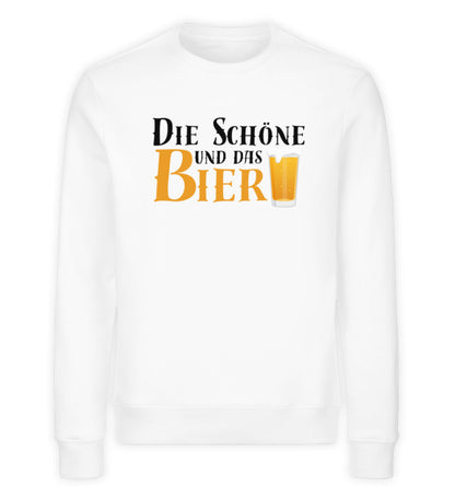 DIE SCHÖNE UND DAS BIER (VERSION 2) - Unisex Premium Organic Sweatshirt