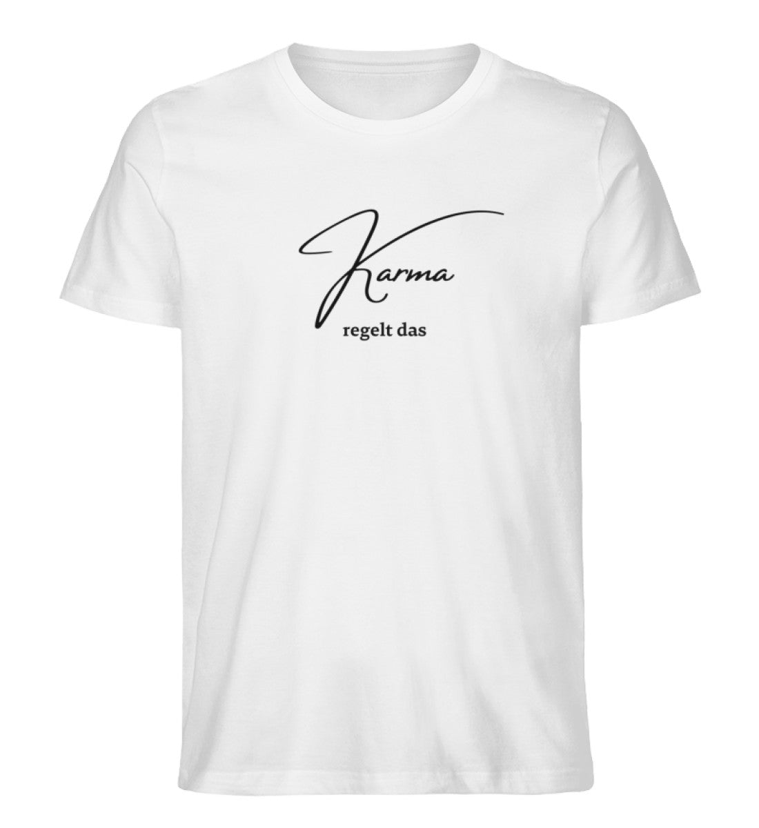 KARMA REGELT DAS - 100% Bio T-Shirt Unisex